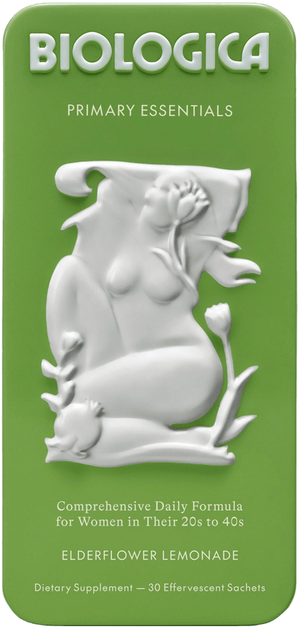 Biologica Primary Essentials Elderflower flavor packaging