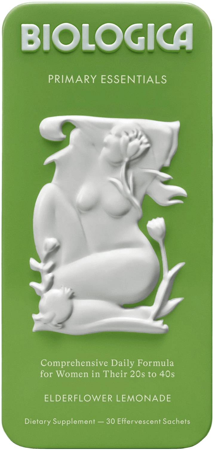 Biologica Primary Essentials Elderflower flavor packaging